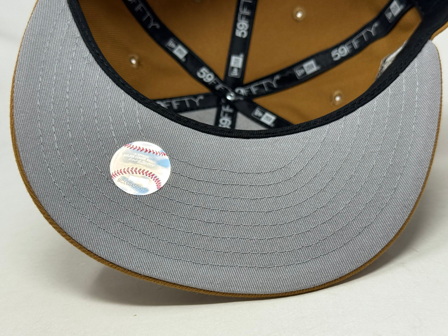 San Francisco Giants 2007 All Star Game 59Fifty New Era Fitted Hats-Khaki