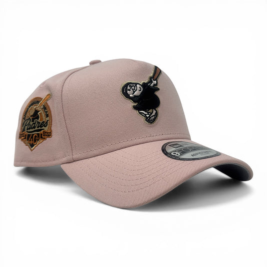 San Diego Padres 40th Anniversary Pink  New Era 9Forty A-Frame  Hat