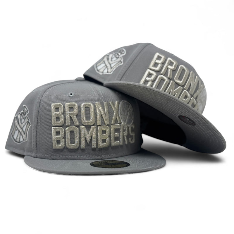 New York Yankees 1951 World Series Fitted Hat-Light Gray – Sports