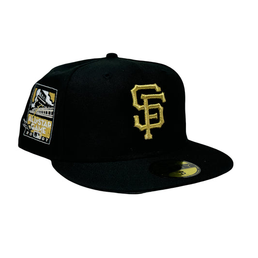 San Francisco Giants 2007 All Star Game Black 59Fifty New Era Fitted Hats