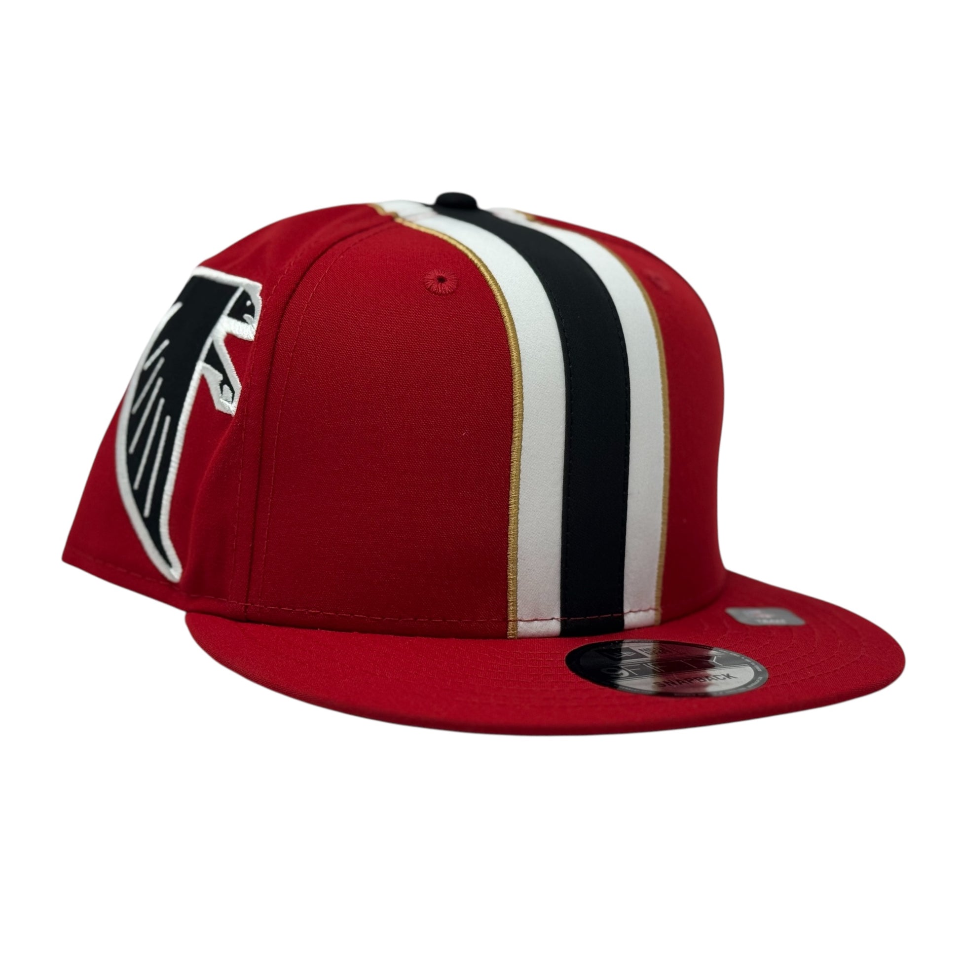 Atlanta Falcon "Helmet Pack" 9Fifty New Era NFL Snapback Hat-Red