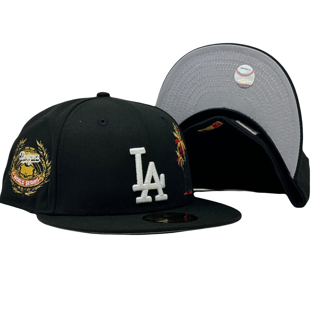 Los Angeles Dodgers 2020 World Series Palm Tree 59Fifty New Era Fitted Hat