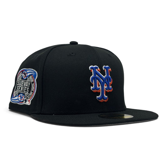 New York Mets Subway Series Black 59Fifty New Era Fitted Hat
