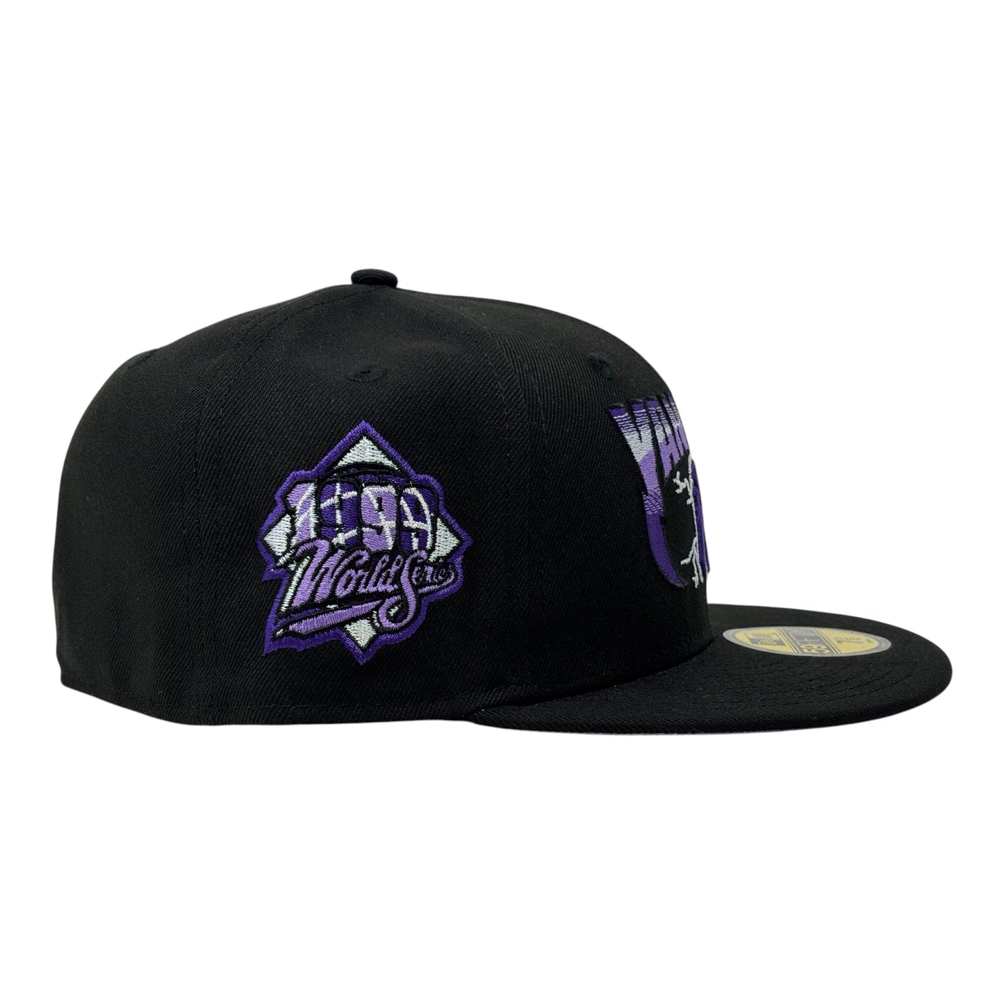 New York Yankees 1999 World Series "Metallica Pack" Logo Fitted-black Purple