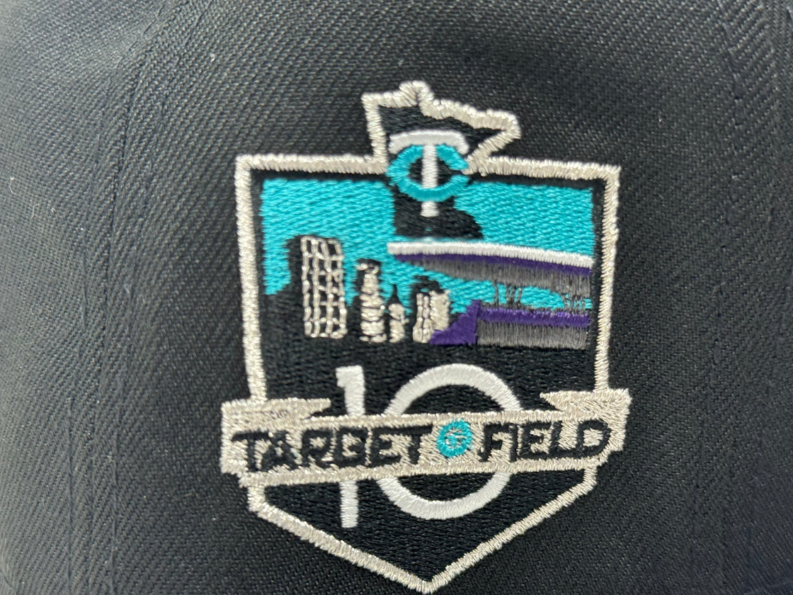 Minnesota Twins 10th Anniversary Gray Brim 59Fifty Fitted Hat