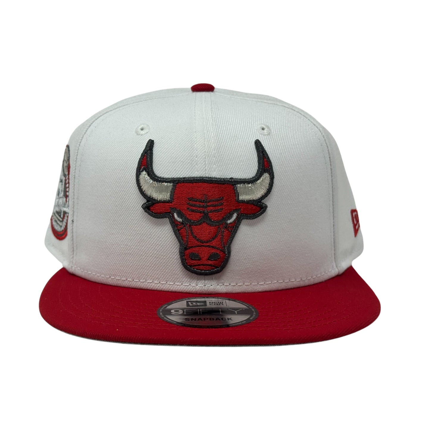 Chicago Bulls 6X Champs New Era 9FIFTY Snapback White/Red