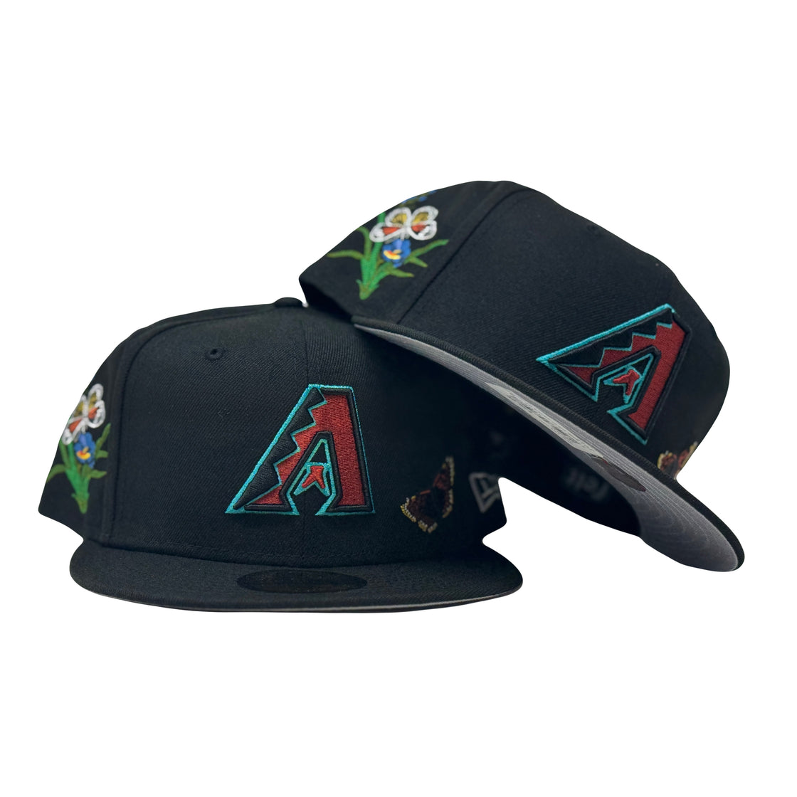 Arizona Diamondbacks Butterfly Garden New Era Fitted Hats