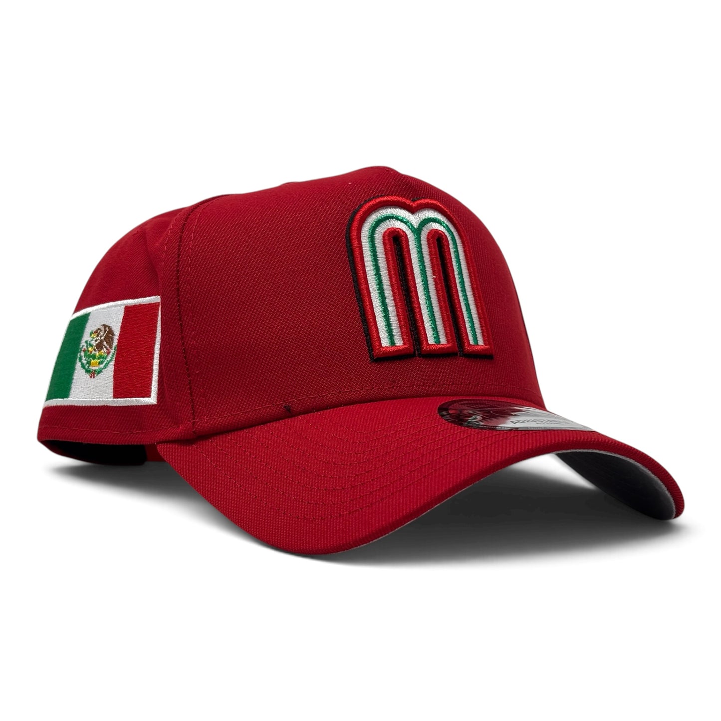 Mexico 2026 World Baseball Classic 9Forty A-Frame Snapback- Red
