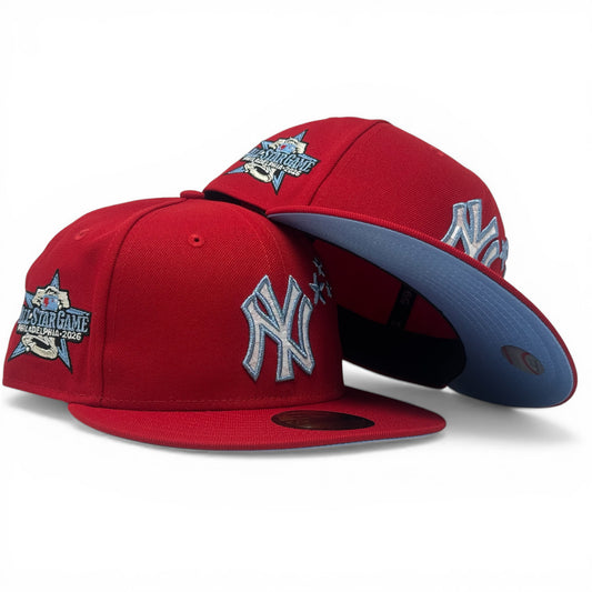 New York Yankees 2026 All Star Game "Star Pack" Fitted Hats-Red