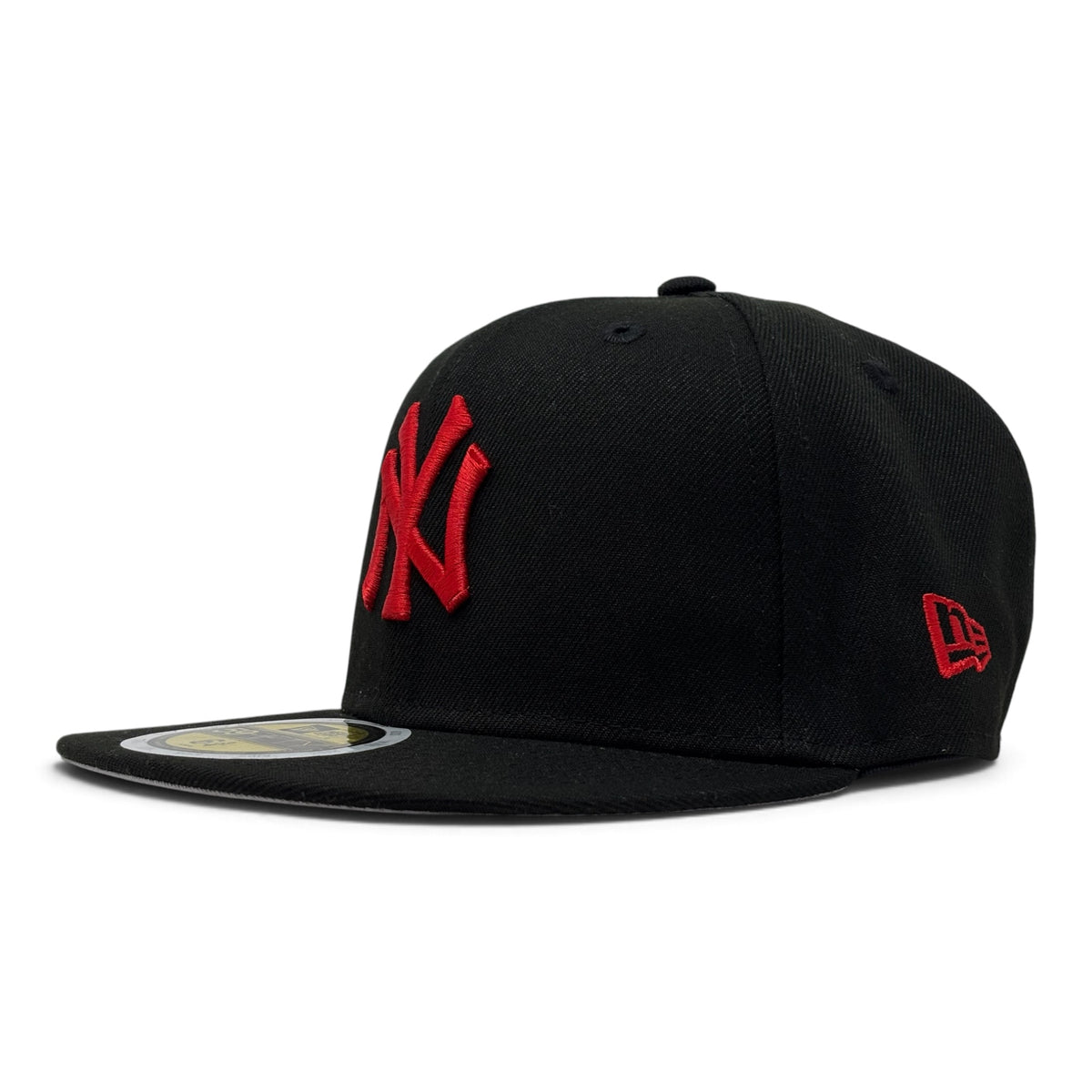 New York Yankees 1999 World Series New Era fitted Hat-Black Red