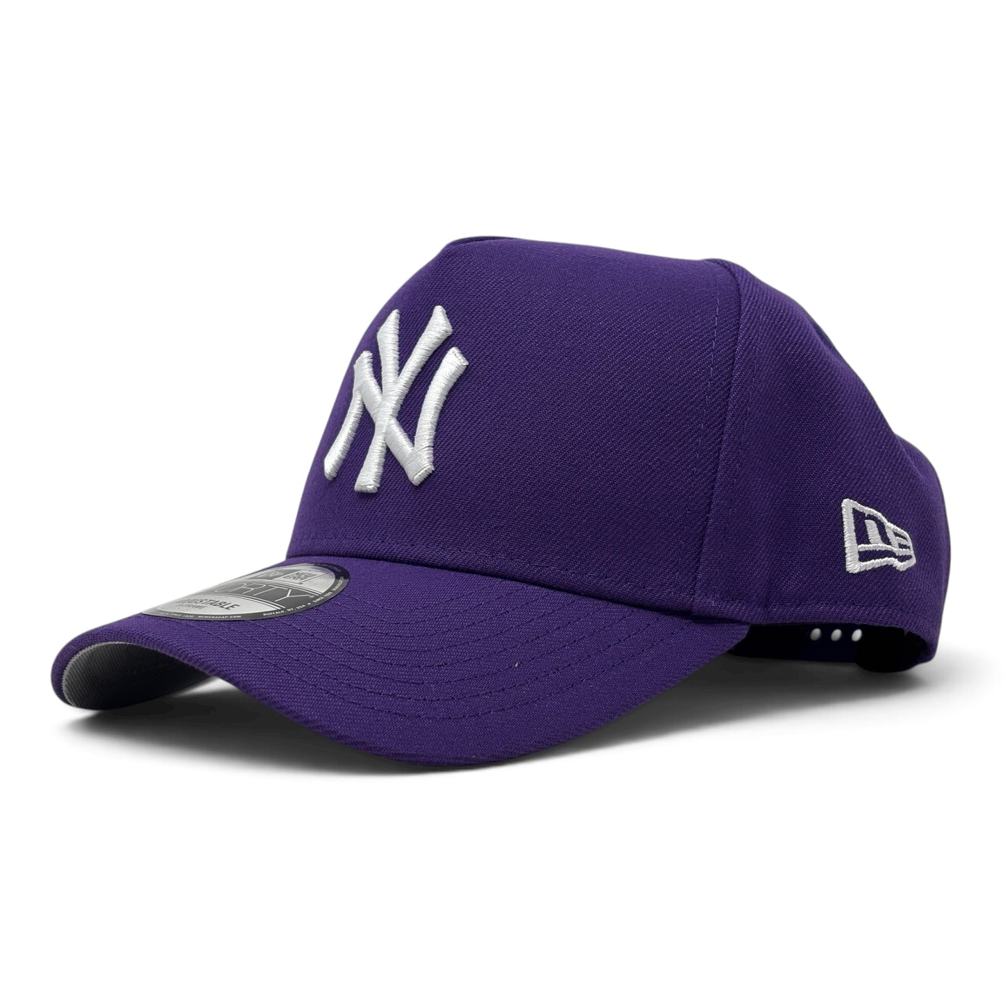 New York Yankees 1999 World Series A frame Snapback Hat-Purple