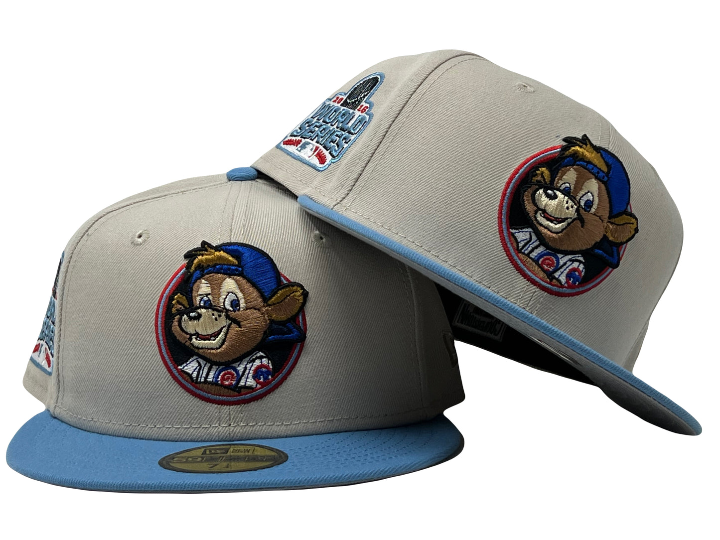 Chicago Cubs 2016 World Series "Stone Pack" New Era Fitted Hat