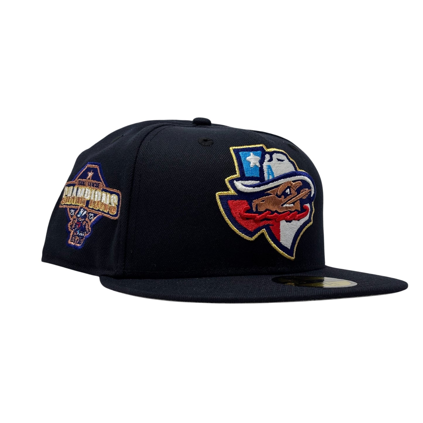 Amarillo Sod Poodles New Era 59FIFTY Fitted Hat - Navy