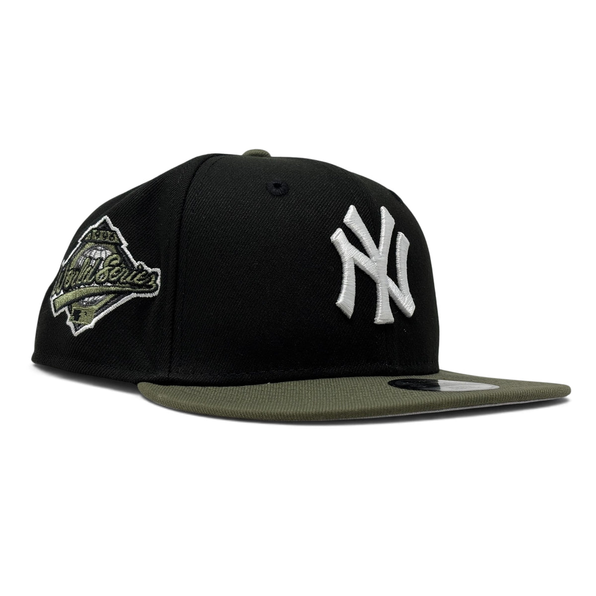 New York Yankees 1996 World Series New Era Kids Snapback Black/Olive Hat