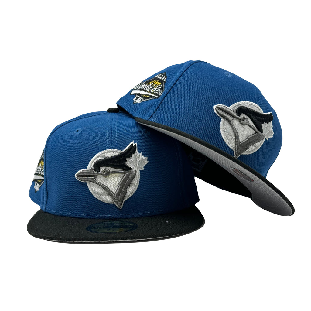 Toronto Blue Jays 1993 World Series Seashore New Era Fitted Hat Matching Air Jordan 5 Retro 