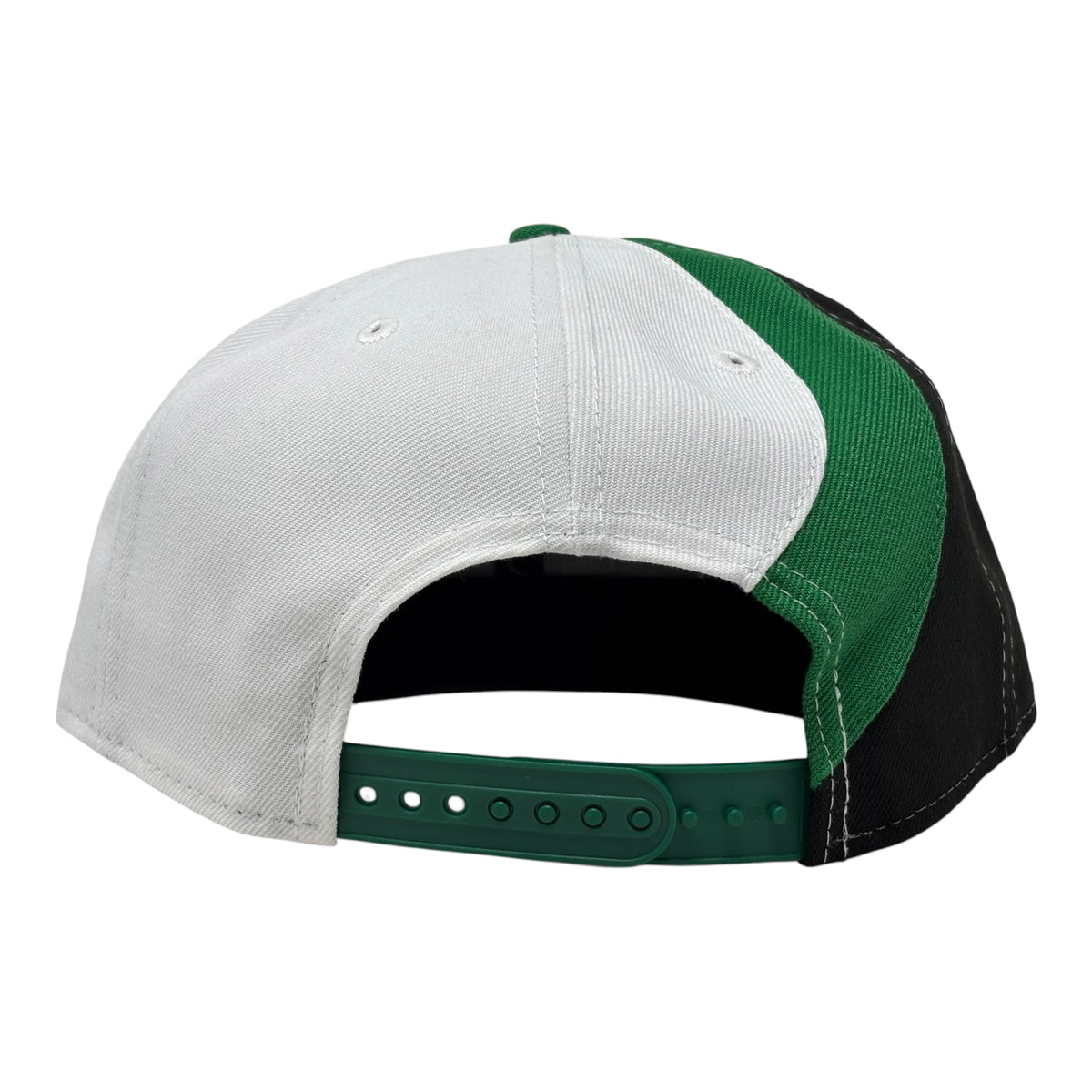 Boston Celtics 9Fifty Tri Panel Shock 9Fifty Snapback Hats- Green Black White