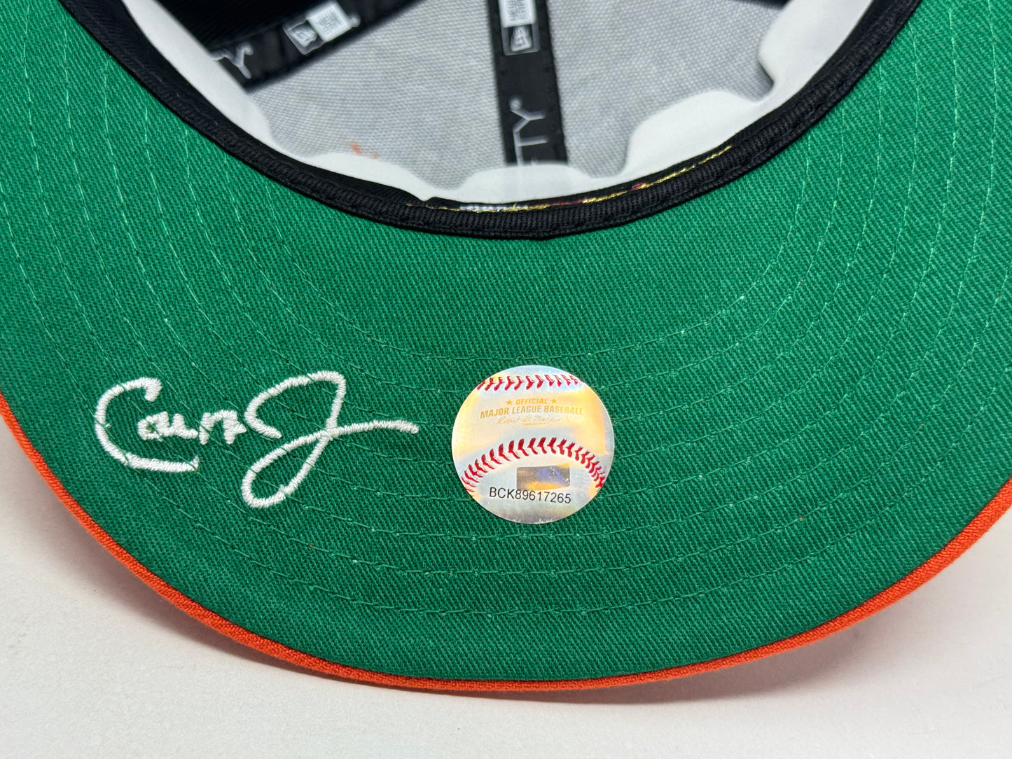 Baltimore Orioles Cal Ripken Jr Signature Series A Frame Fitted Hat