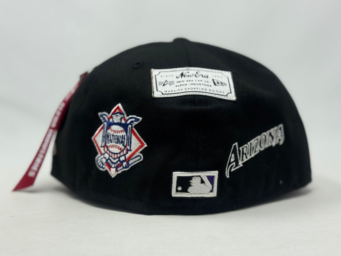 Arizona diamondbacks New Era X  Alpha Industries Black 59FIFTY Fitted
