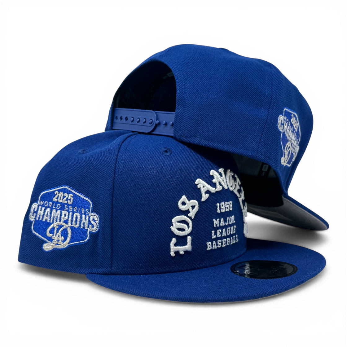 Los Angeles Dodgers 2025 World Champions Snapback-Royal
