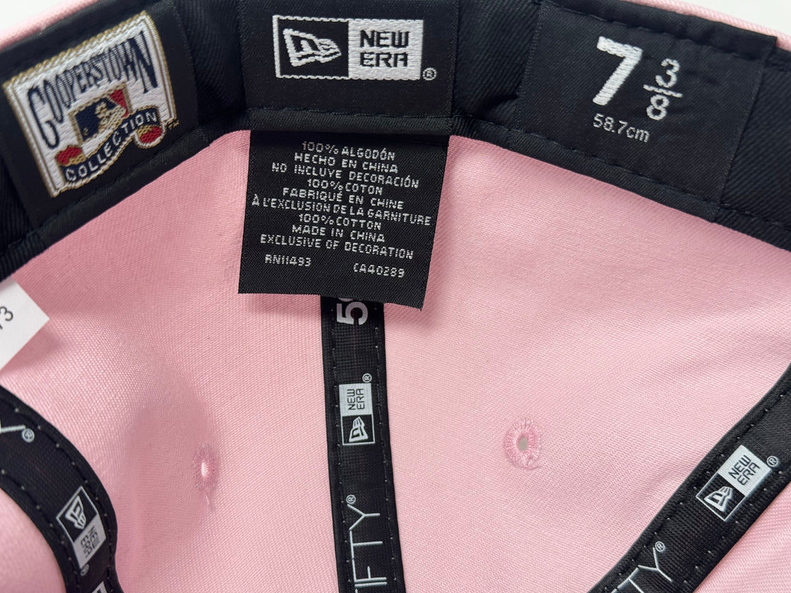 Baltimore Orioles 50th Anniversary Light Pink Fitted Hat