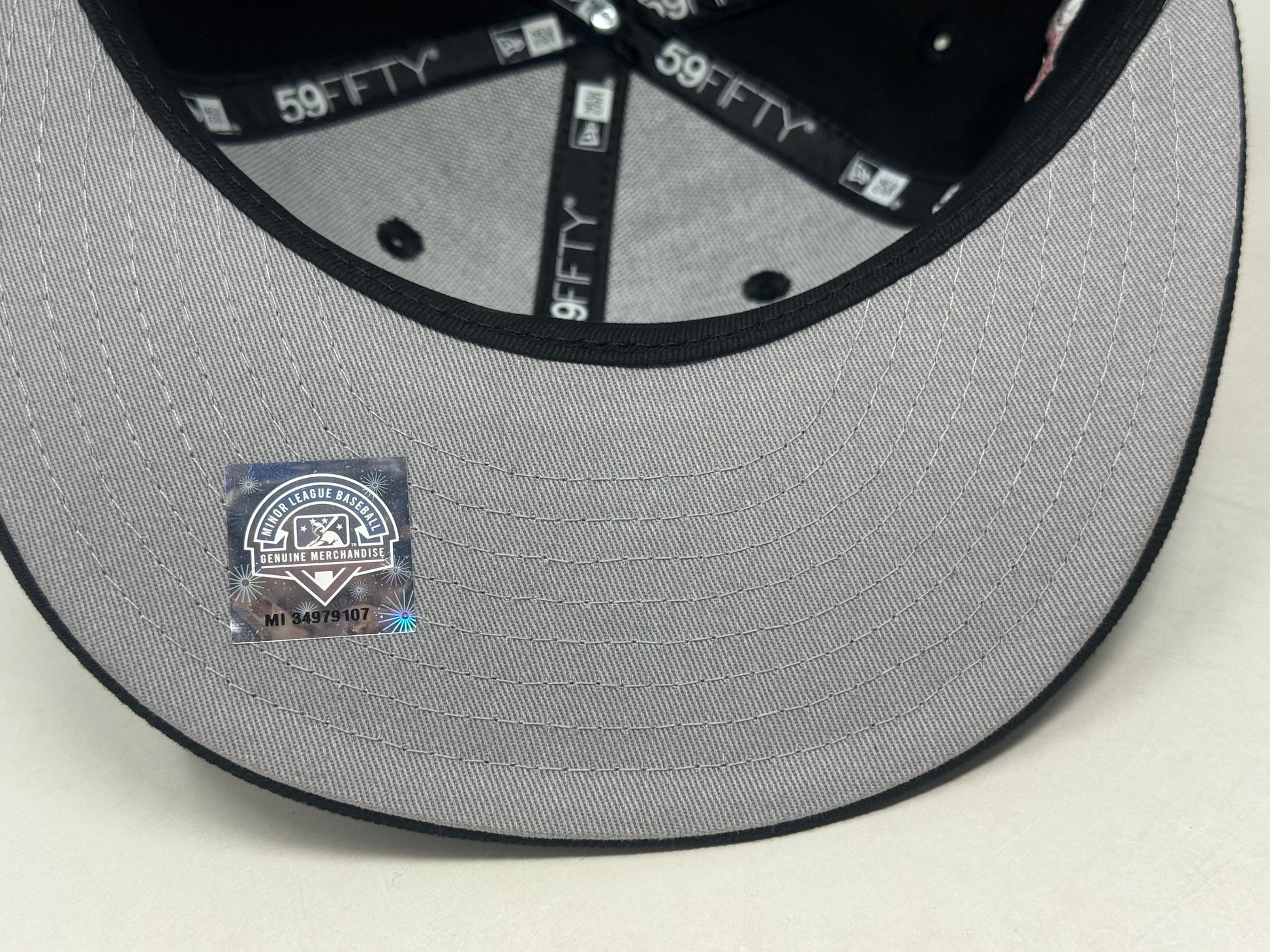 Memphis Red Birds Minor League New Era Fitted Hat-Black Lava