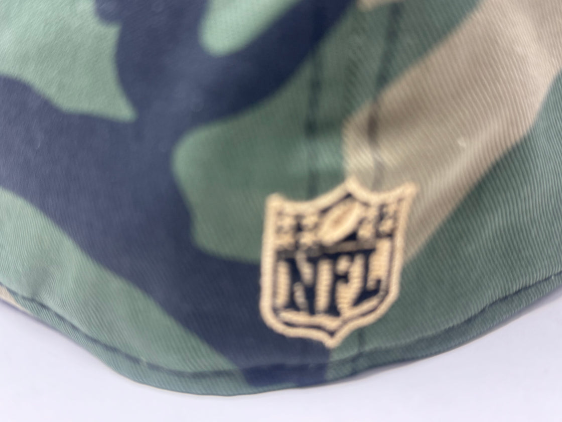 New York Giants 75th Anniversary NFL Fitted Hat-Woodland Camouflage