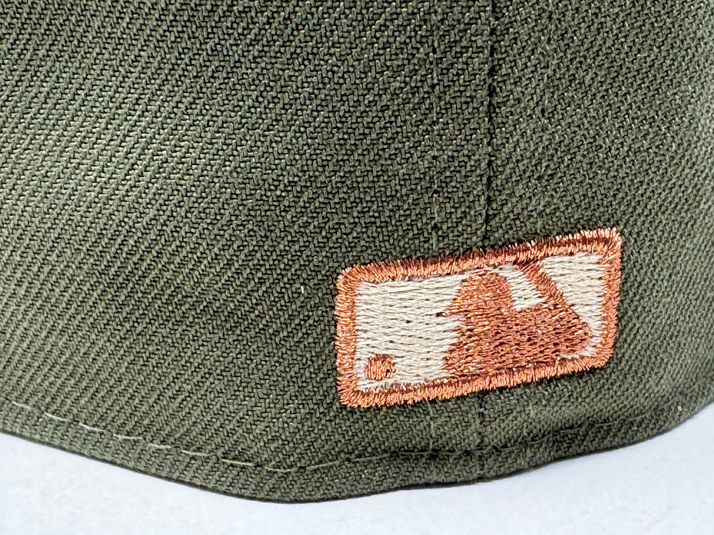 New York Yankees "Supercharged" Logo Fitted Hats-Olive
