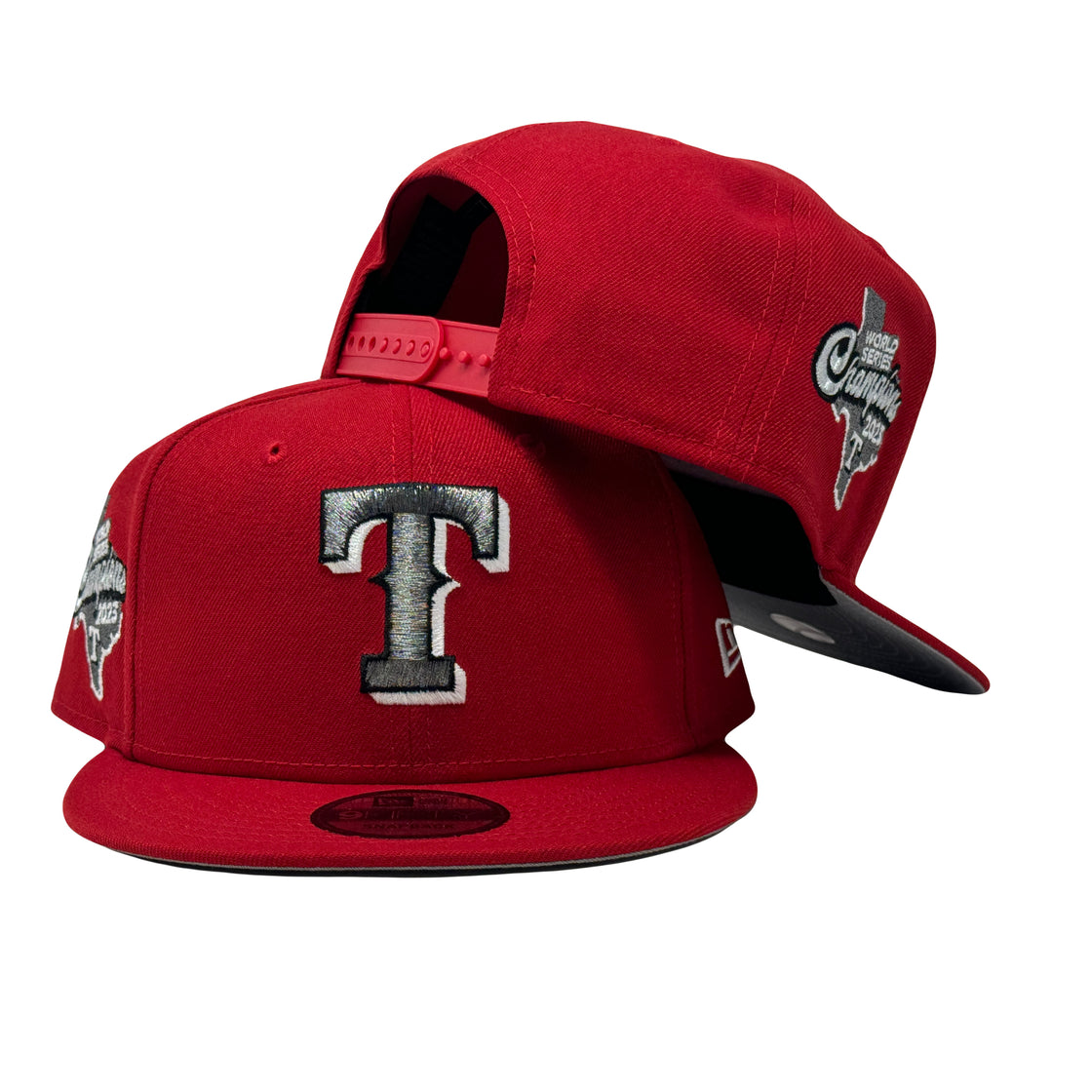 Texas Rangers 2023 World Series Champions 9Fifty New Era SnapBack Hat