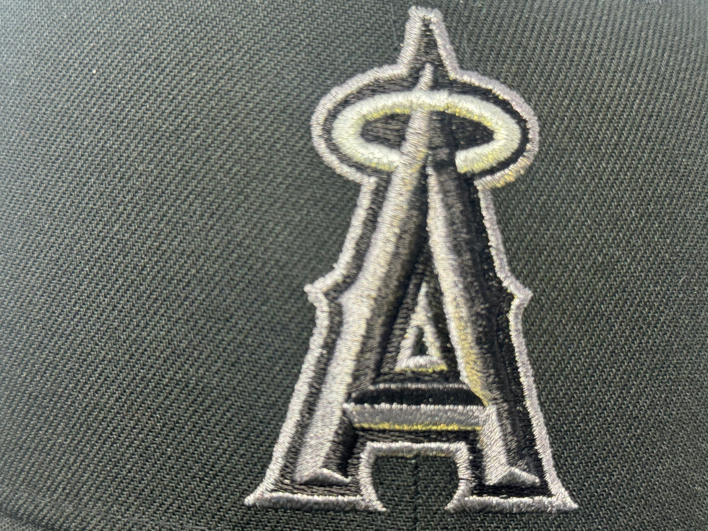 Los Angeles Angels 50th Anniversary New Era Fitted Hats-Black