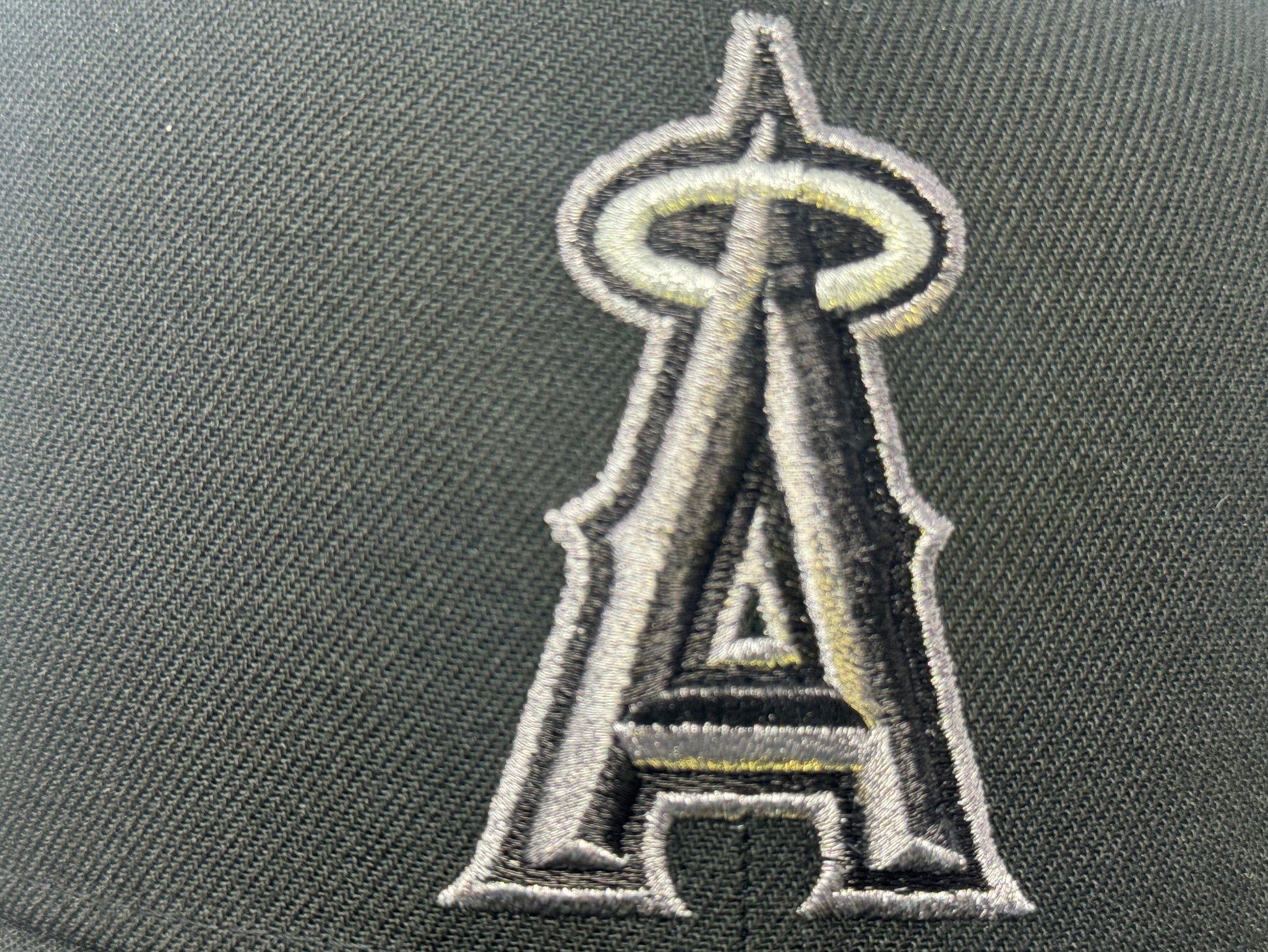 Los Angeles Angels 50th Anniversary New Era Fitted Hats-Black