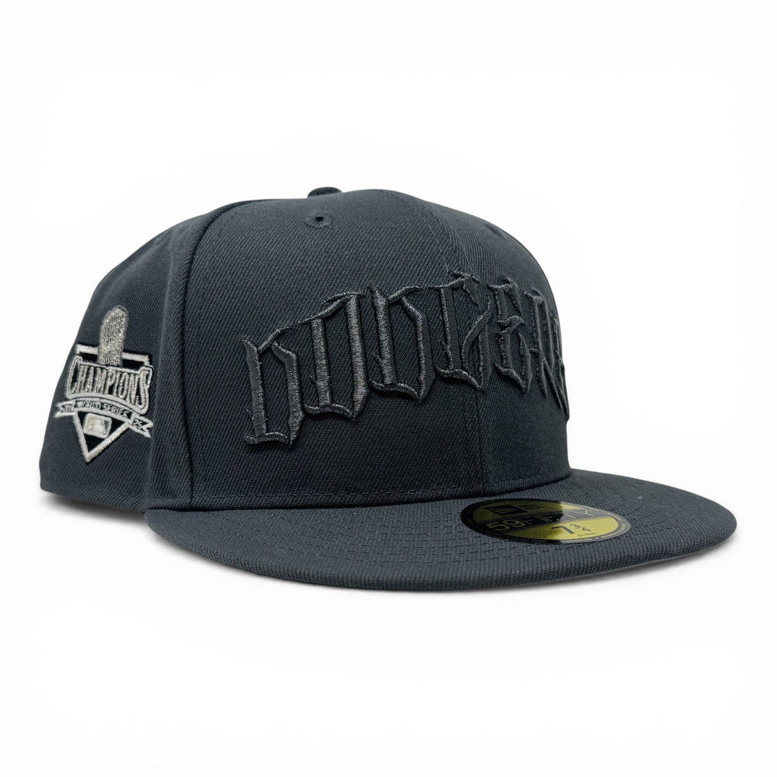 Los Angeles Dodgers 2025 World Champions Fitted Hats- Dark Gray