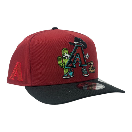 Arizona Diamondbacks Cartoon 9FIFTY A-Frame Snapback Hat