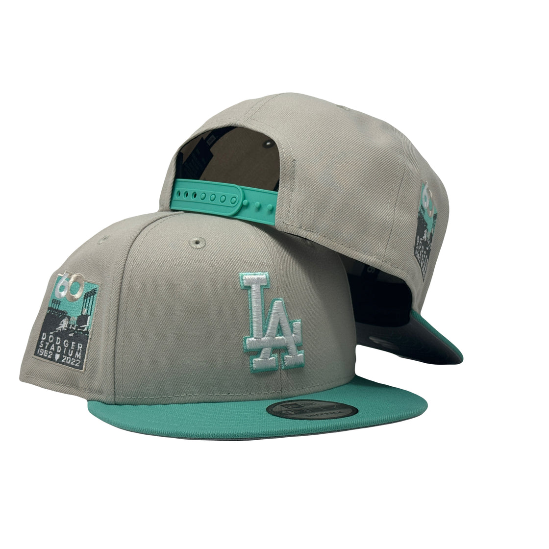 Los Angeles Dodgers 60th Anniversary Stone Mint 9Fifty New Era Snapback Hat