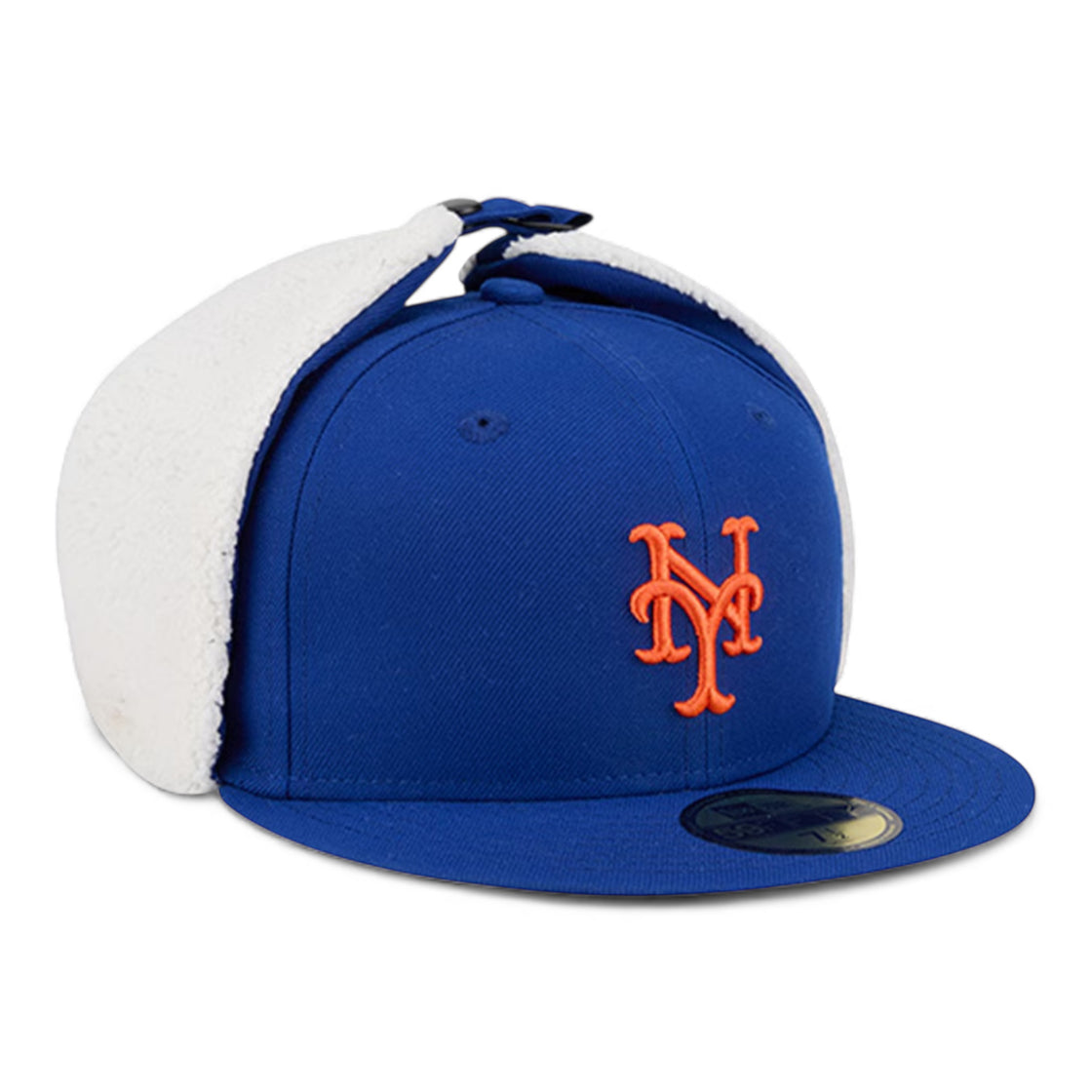 New York Mets MLB Classic Blue Dogear 59FIFTY Fitted Cap