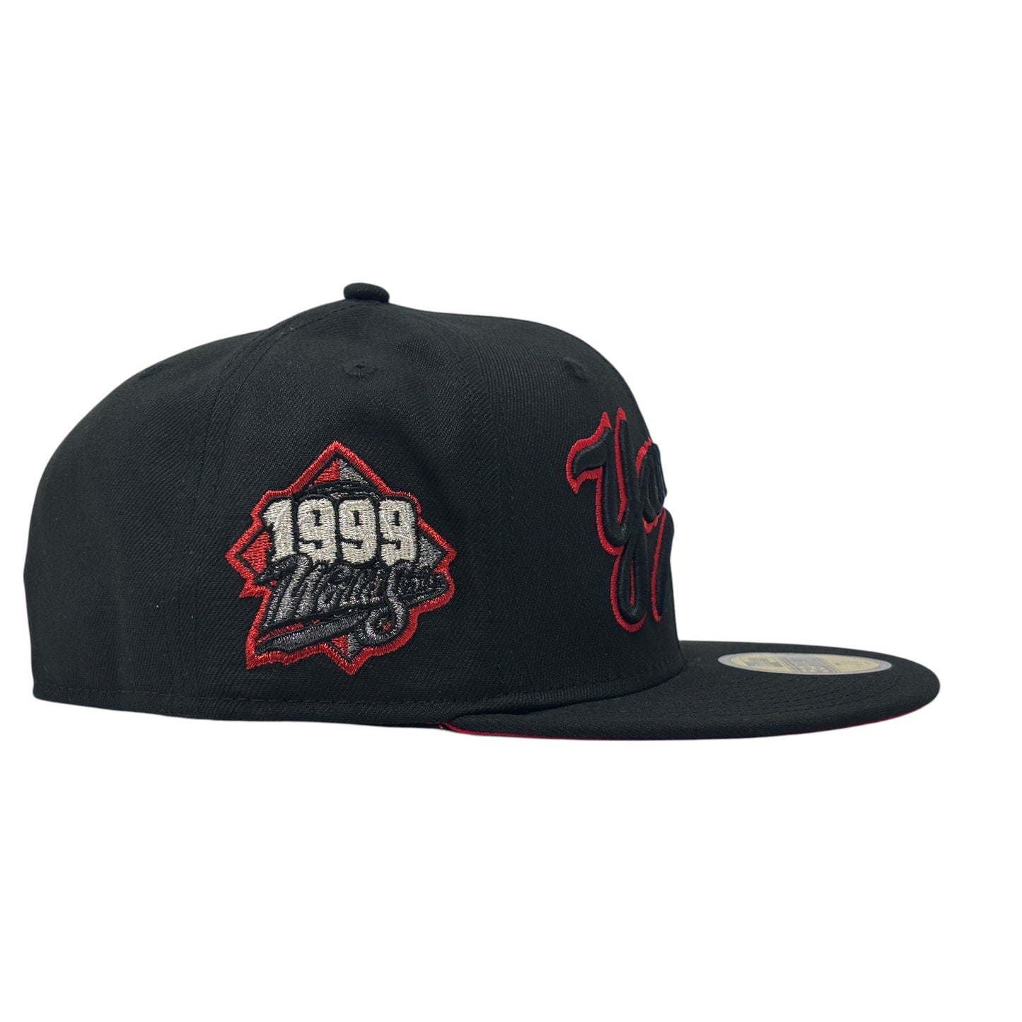 New York Yankees 1999 world series Cherry Pack 59Fifty New Era Fitted Hats-Black