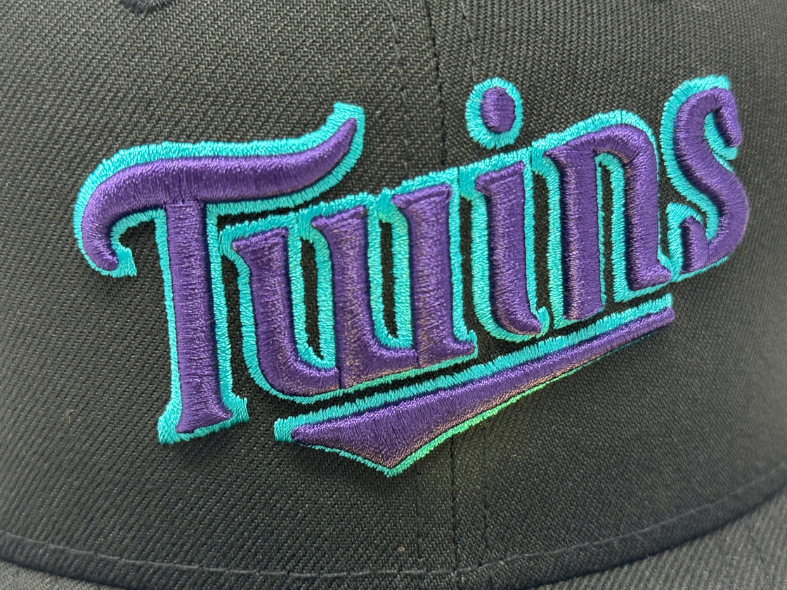 Minnesota Twins 10th Anniversary Gray Brim 59Fifty Fitted Hat