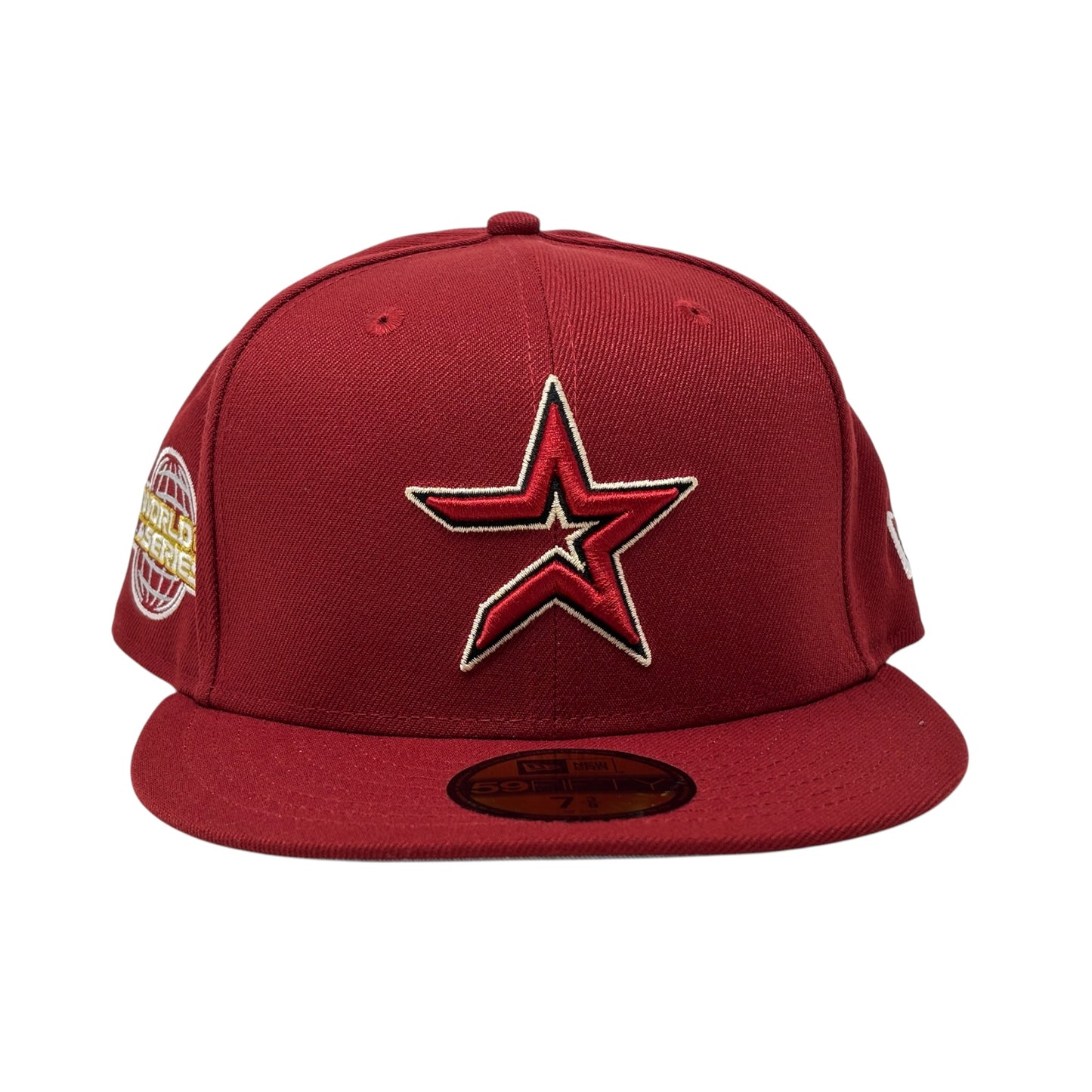 Houston Astros Brick Red 2005 World Series New Era Fitted Hat