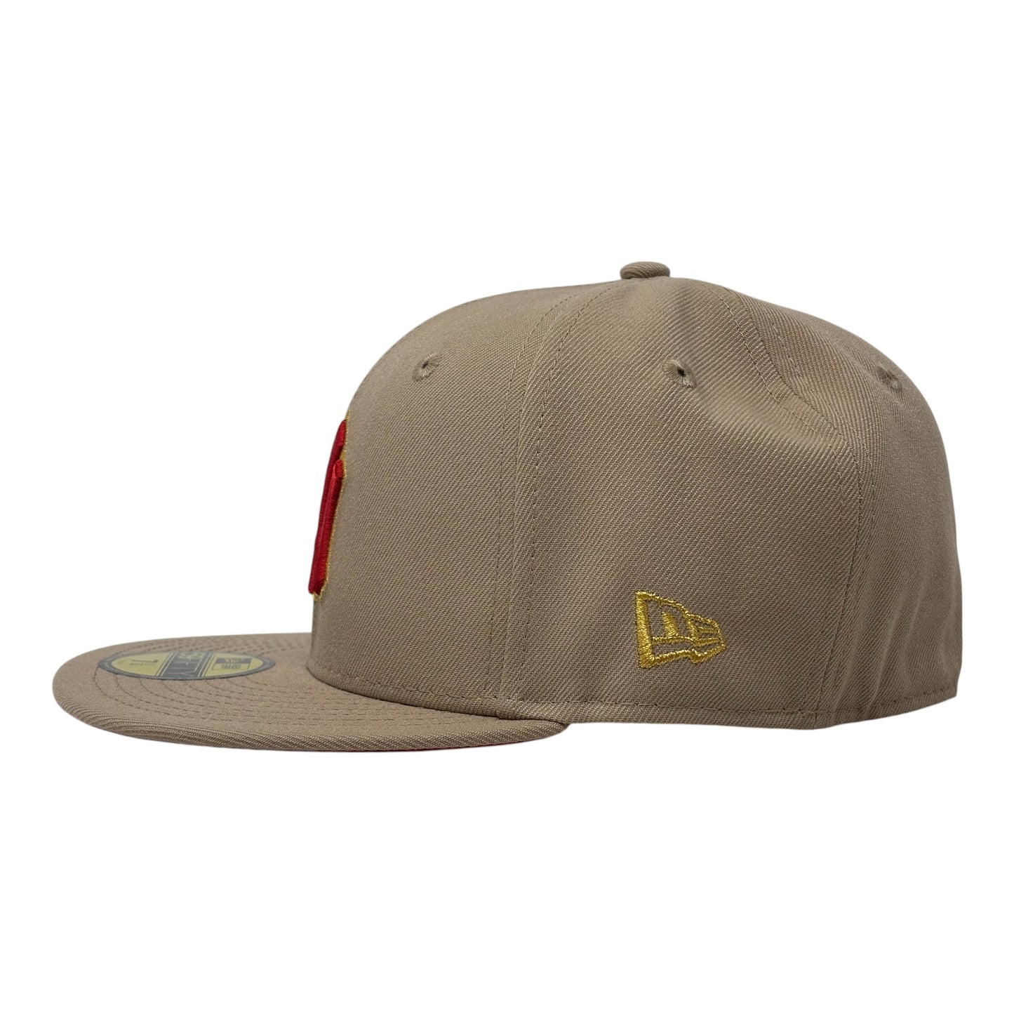 New York Yankees 2009 World Series Red Brim Fitted Ha-Camel