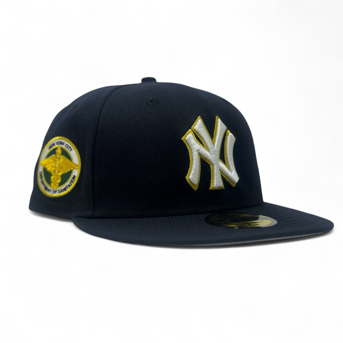 New York Yankees Dept. Of Sanitation Fitted Hat-Navy Blue