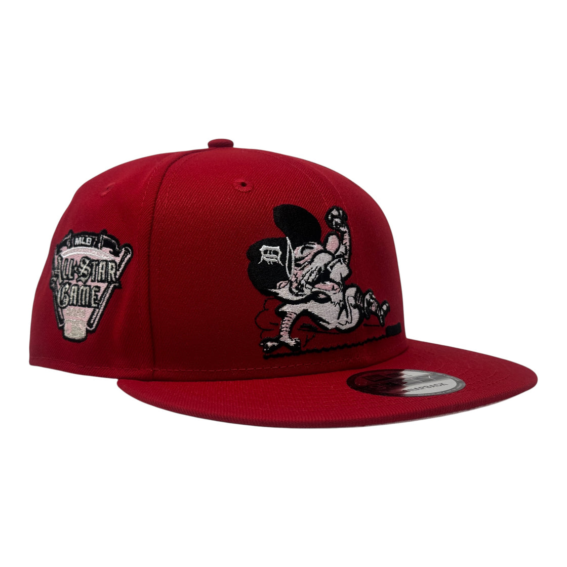 Detroit Tigers 2005 All Star Game Sliding Kitty 9Fifty Snapback Hats-Red