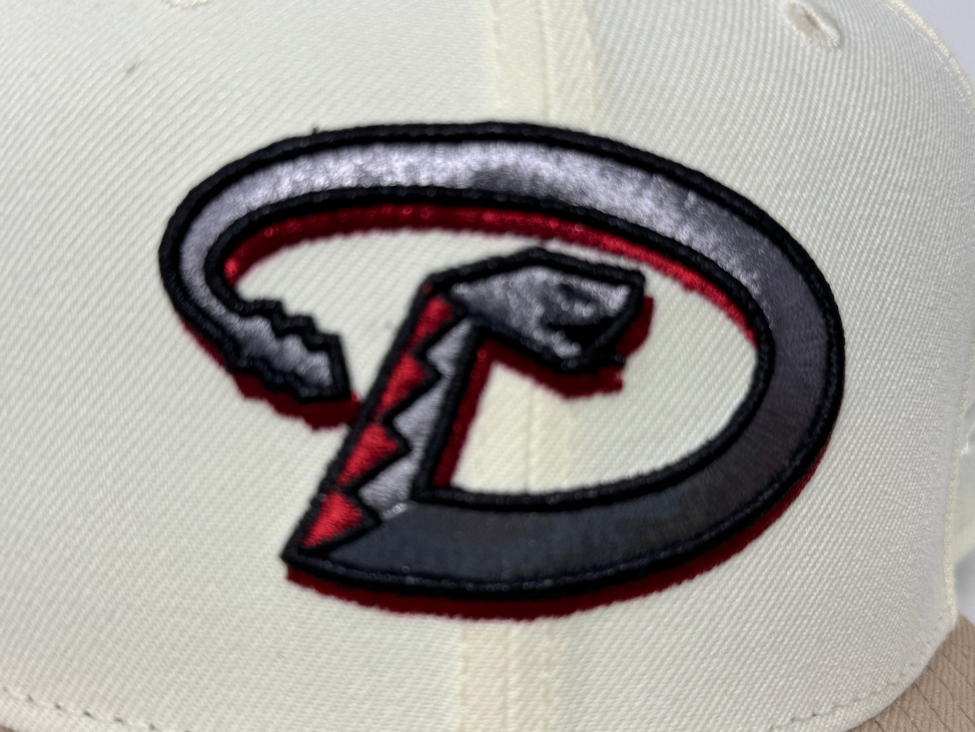 Arizona Diamondbacks 1998 Inaugural Season Off White Camel Fitted Hats