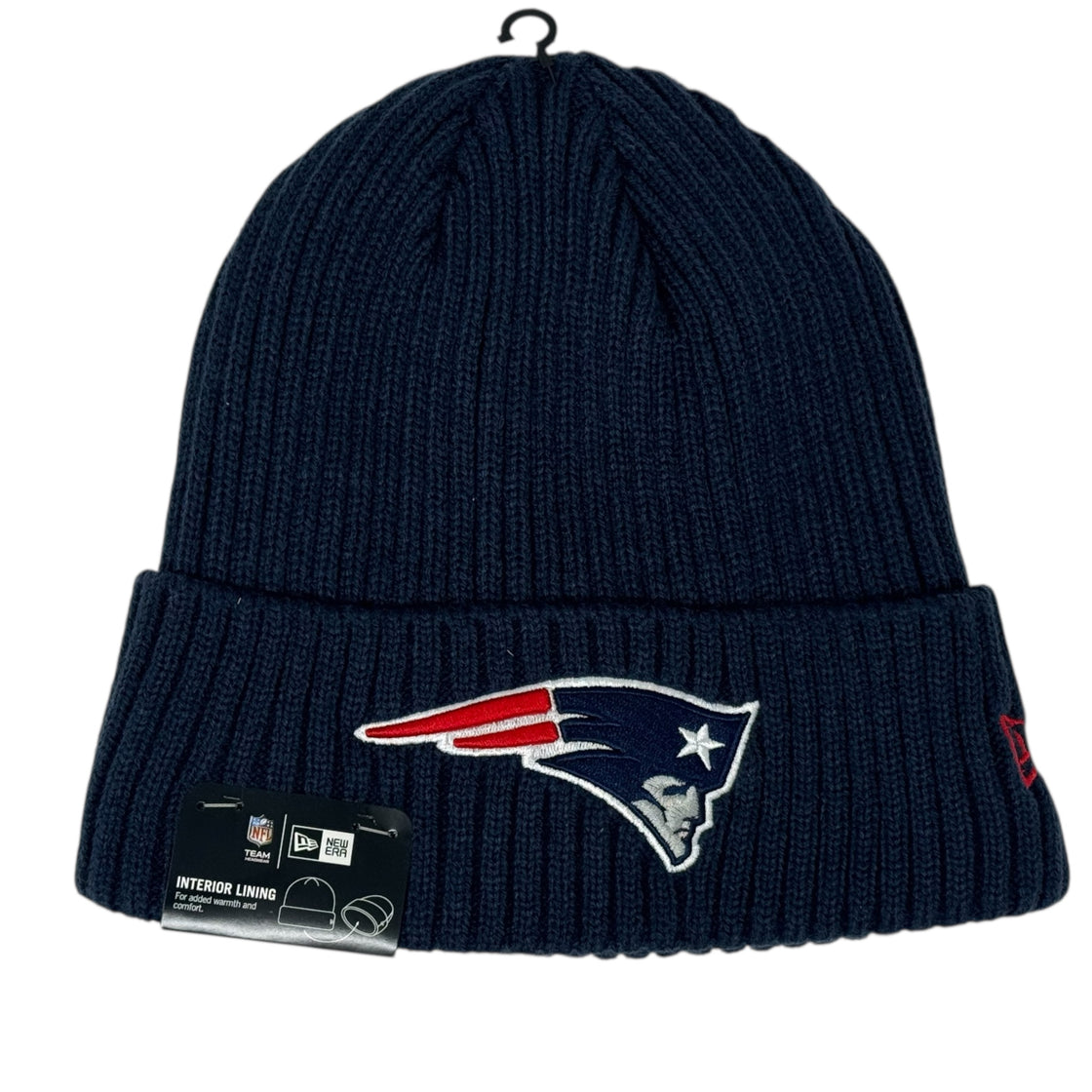 NFL New England Patriots Beanie Knit Hat Navy Blue