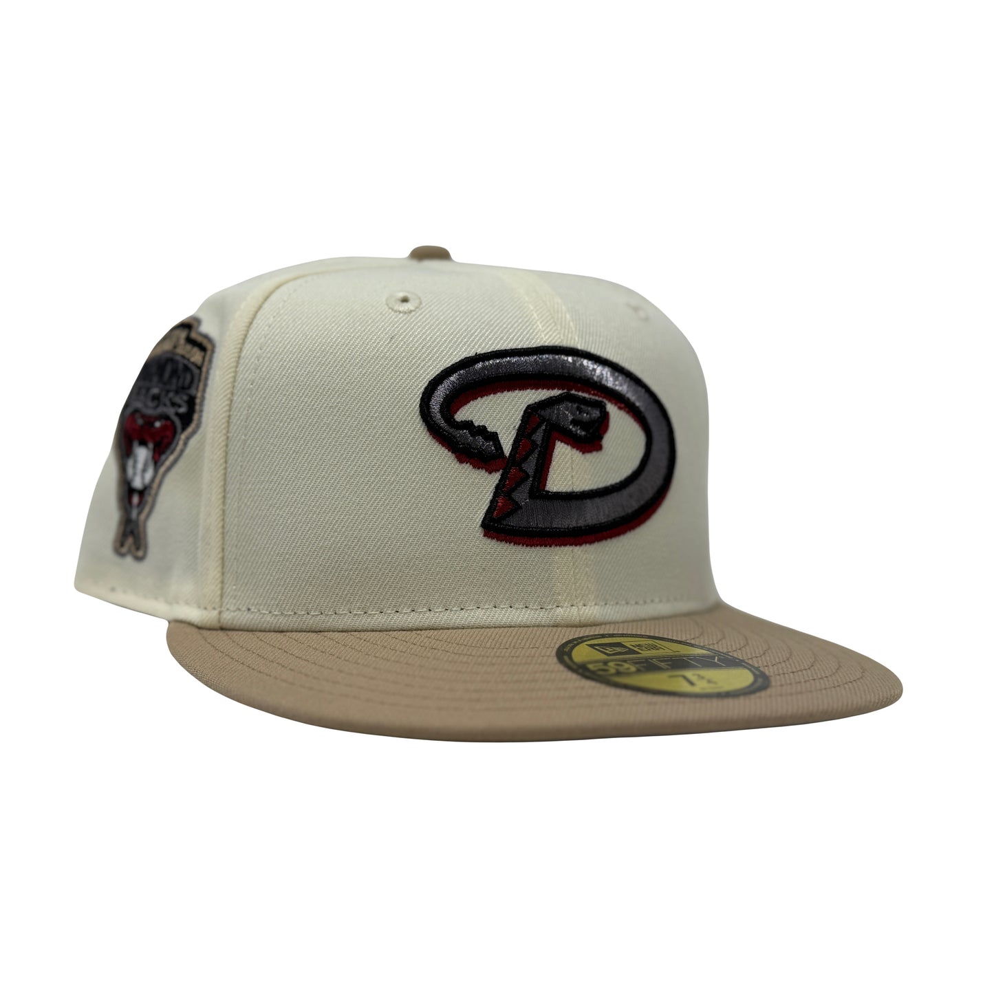Arizona Diamondbacks 1998 Inaugural Season Off White Camel Fitted Hats