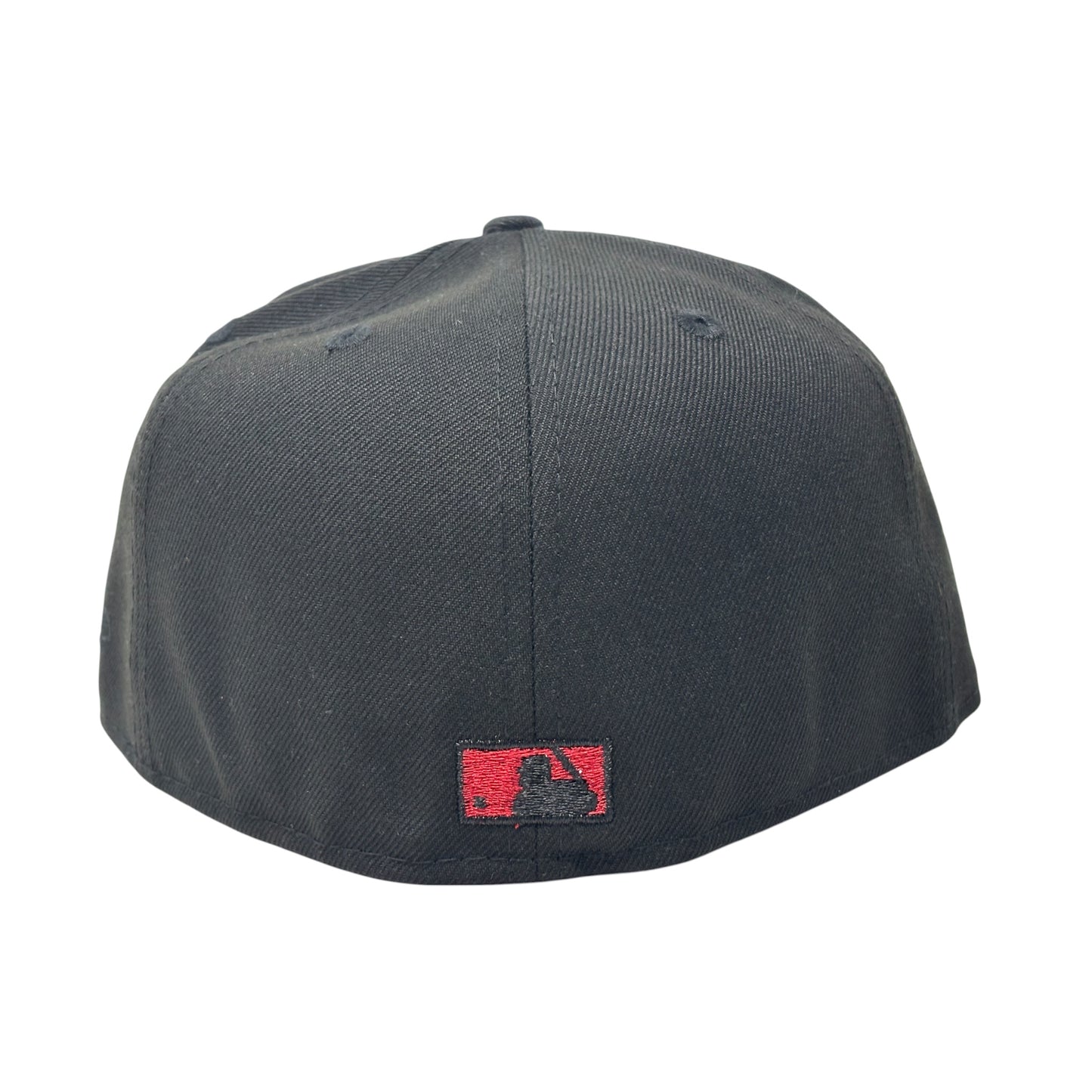 Chicago Cubs Be Alert Foul Ball New Era Fitted Hats-Black Red