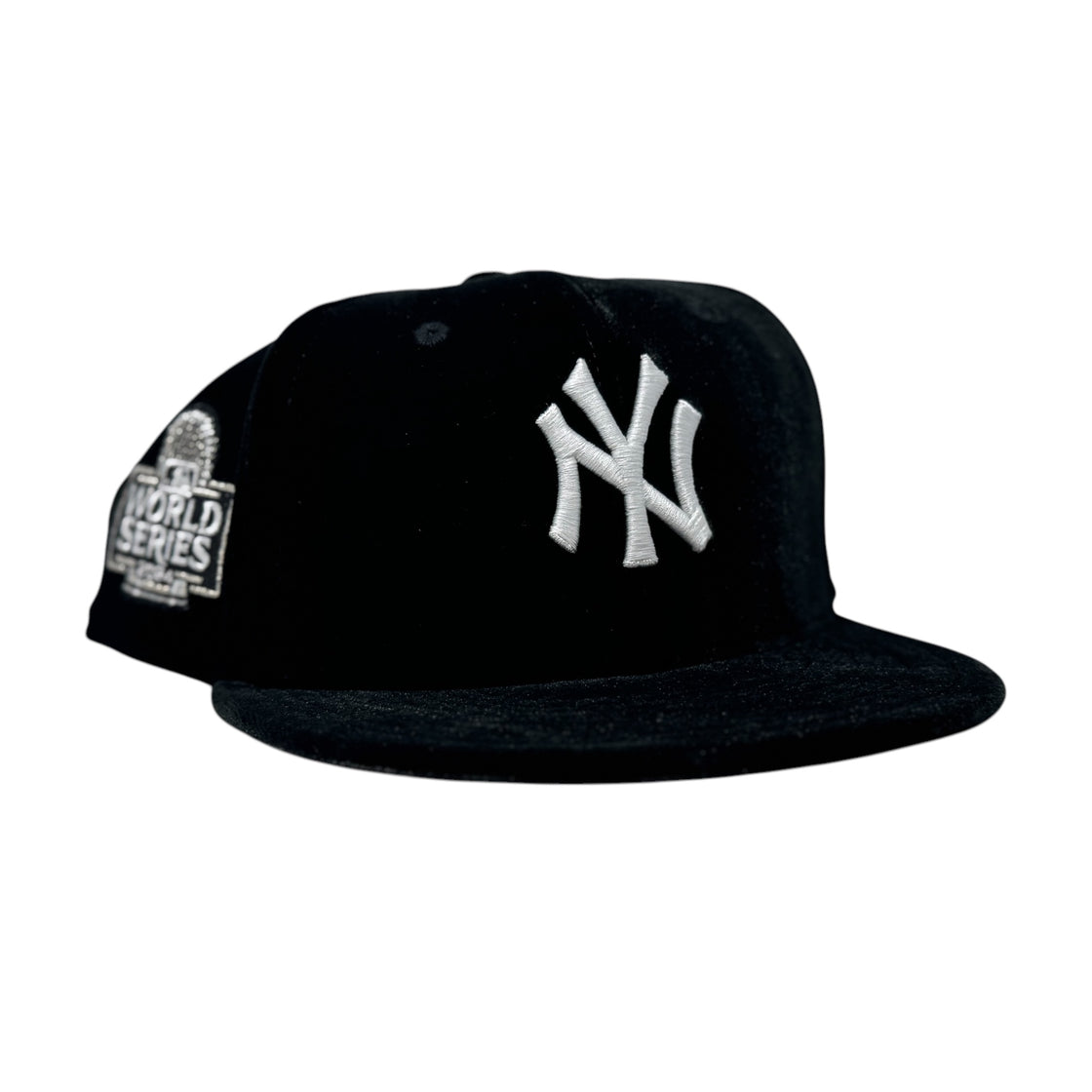 New York Yankees 2024 World Series Black Velvet Fitted Hats