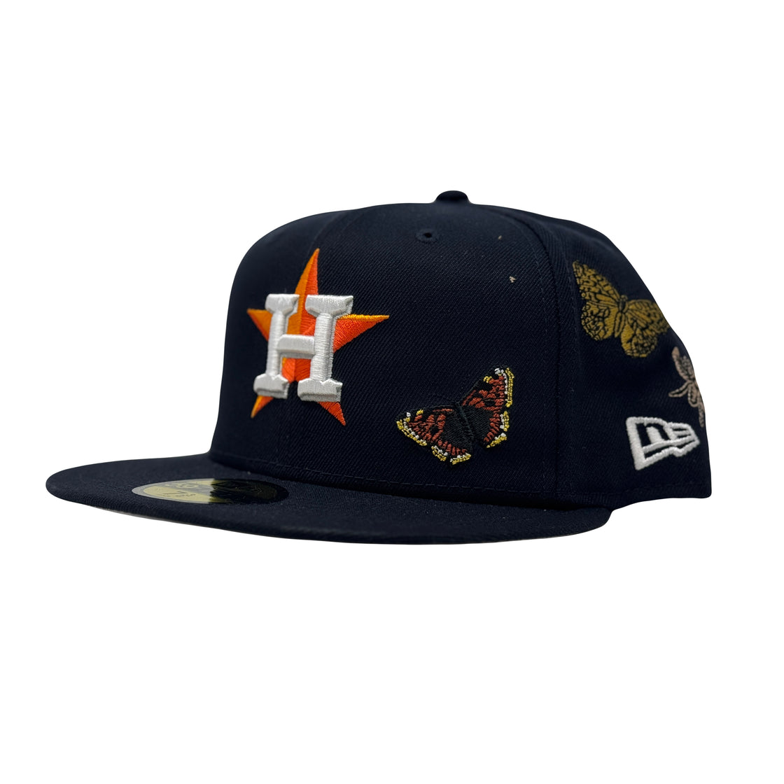 Houston Astros Butterfly Garden New Era Fitted Hats-Sports World NY