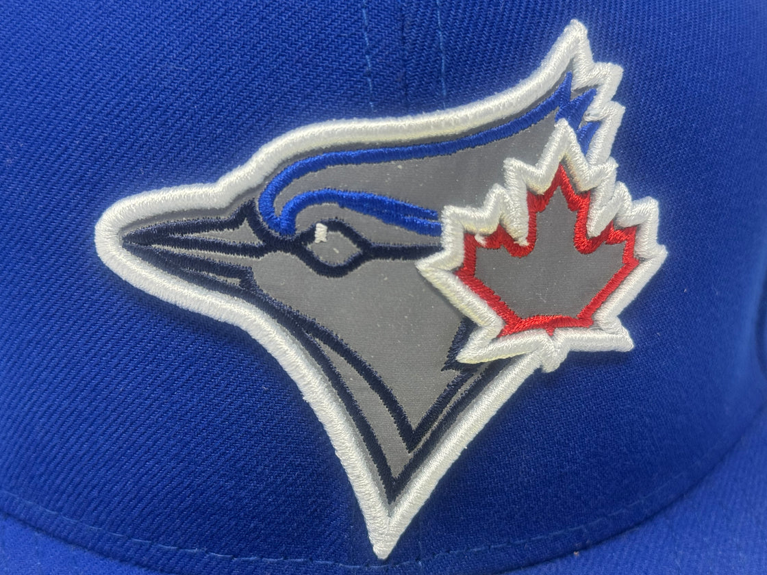 Toronto Blue Jays Reflective Logo New Era Fitted Hat-Royal