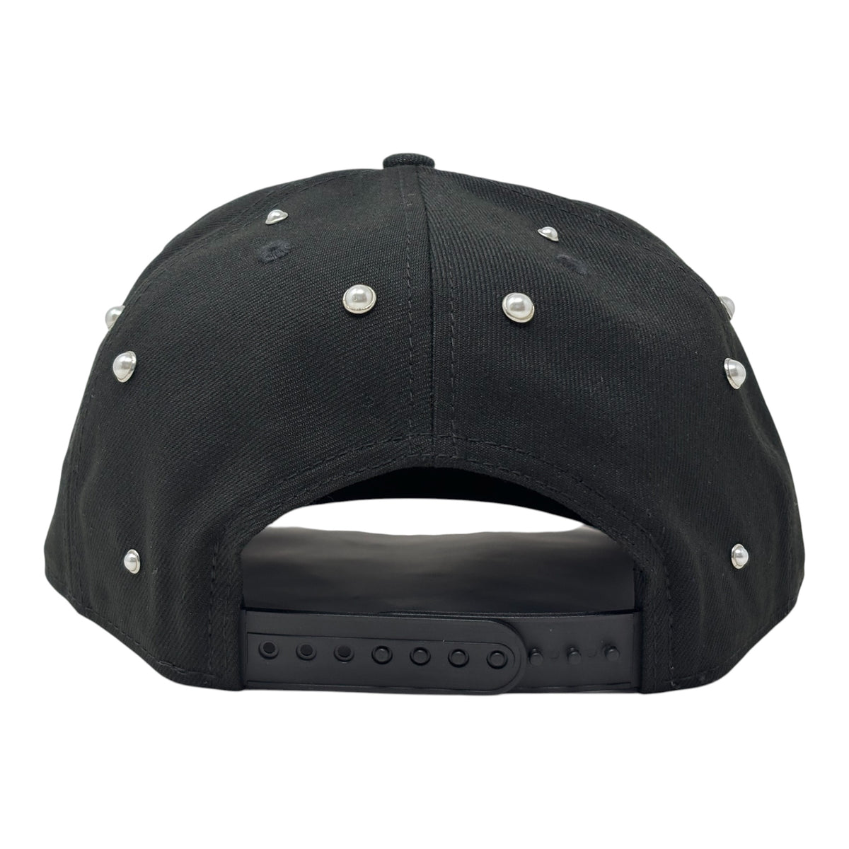 New York Yankees Studded Pearl Essence Black 9Fifty ™ A-Frame New Era Snapback Hat