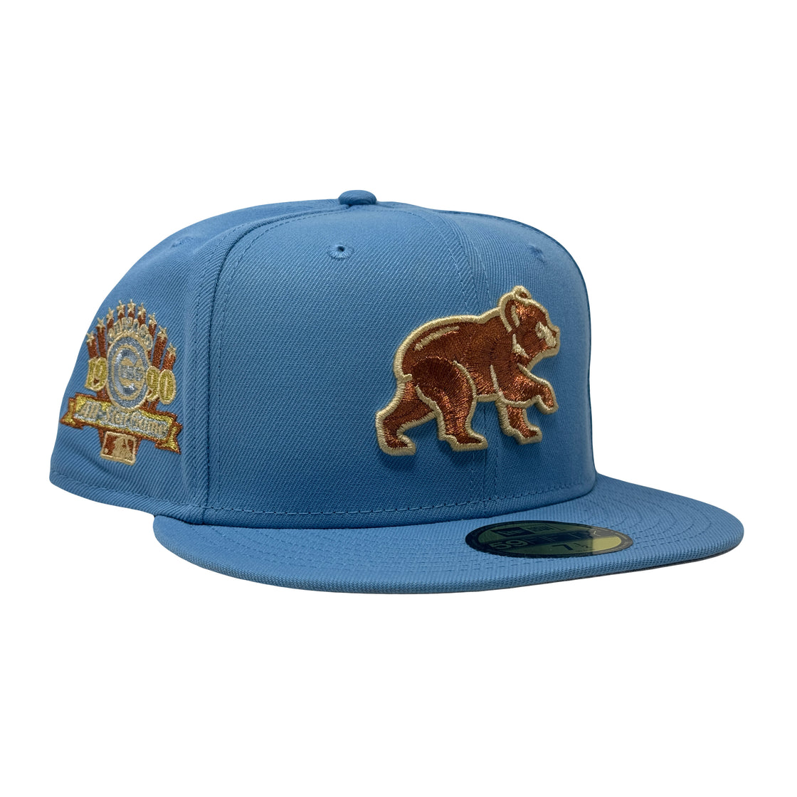 Chicago Cubs 1990 All Star Game Sky Blue 59Fifty New Era Fitted Hat