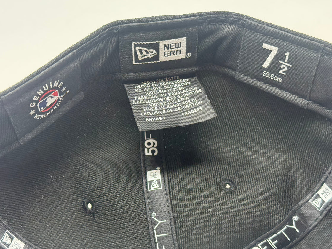 Los Angeles Dodgers Olympic Stadium Fitted Hats-Black Royal